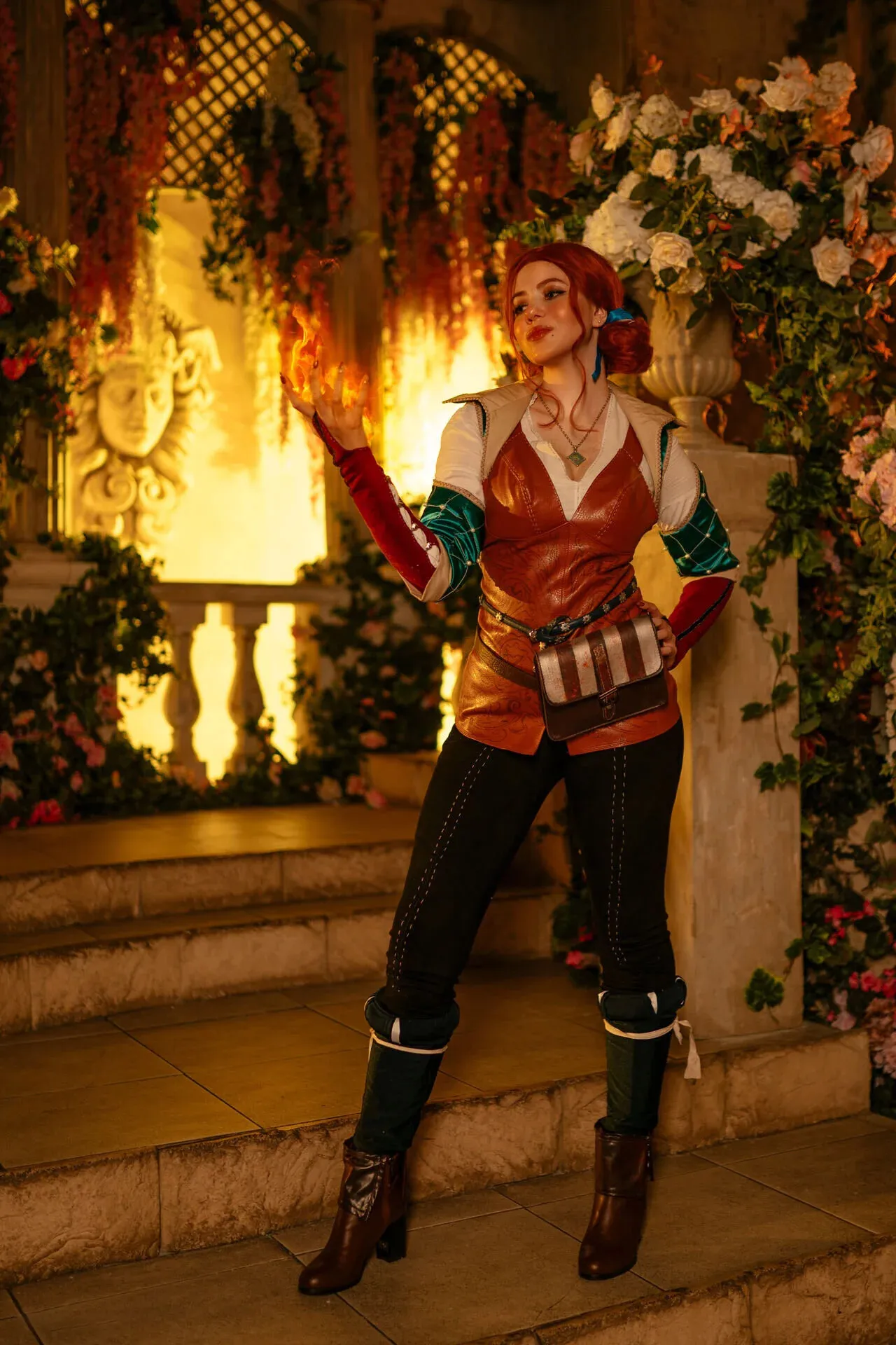Alina Becker Hóa Thân Thành Triss Merigold – Nàng Phù Thủy Gợi Cảm Trong The Witcher