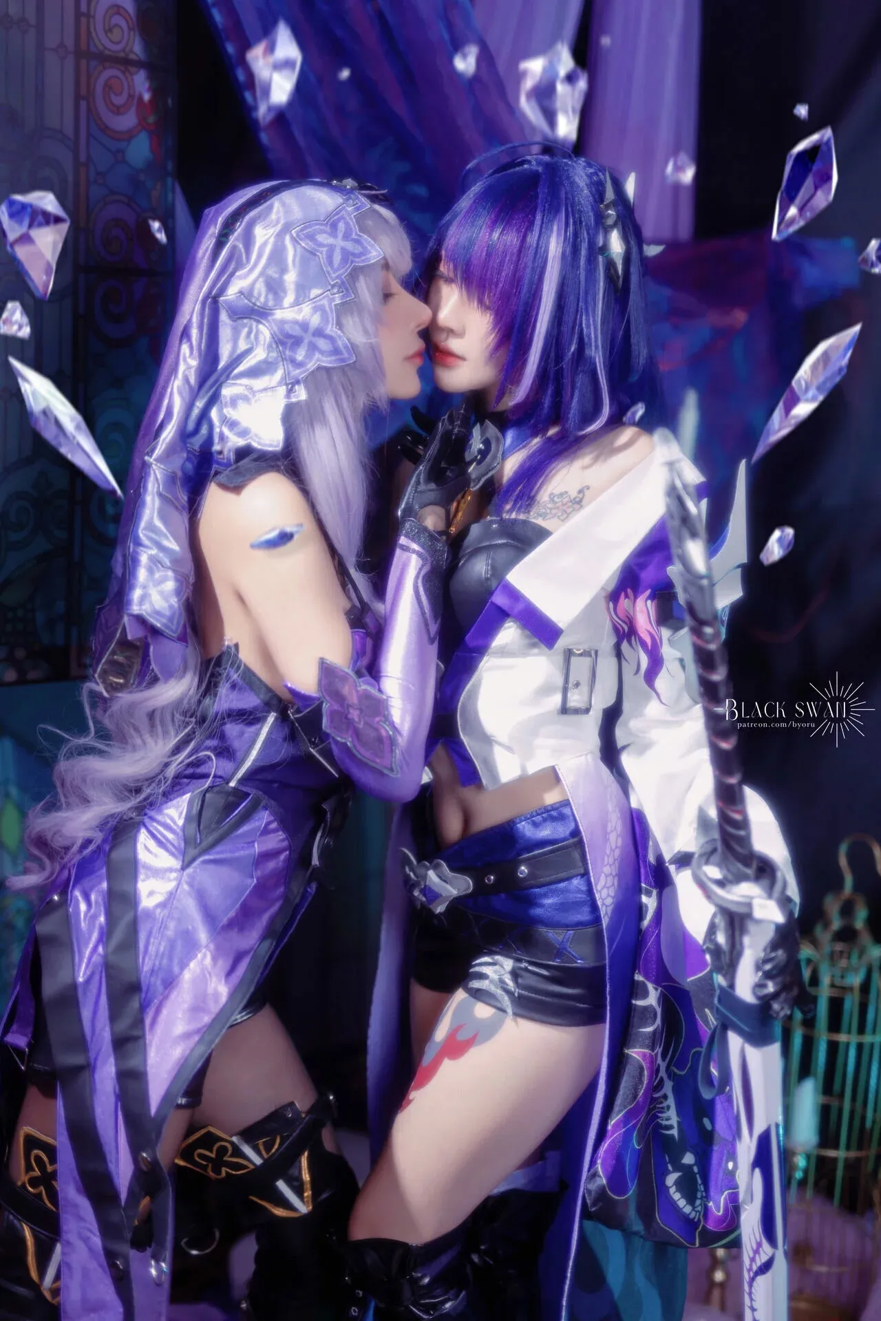 Black Swan Trong Đời Thực: Byoru Khiến Fan Honkai Star Rail Phát Cuồng Với Bộ Cosplay Này!