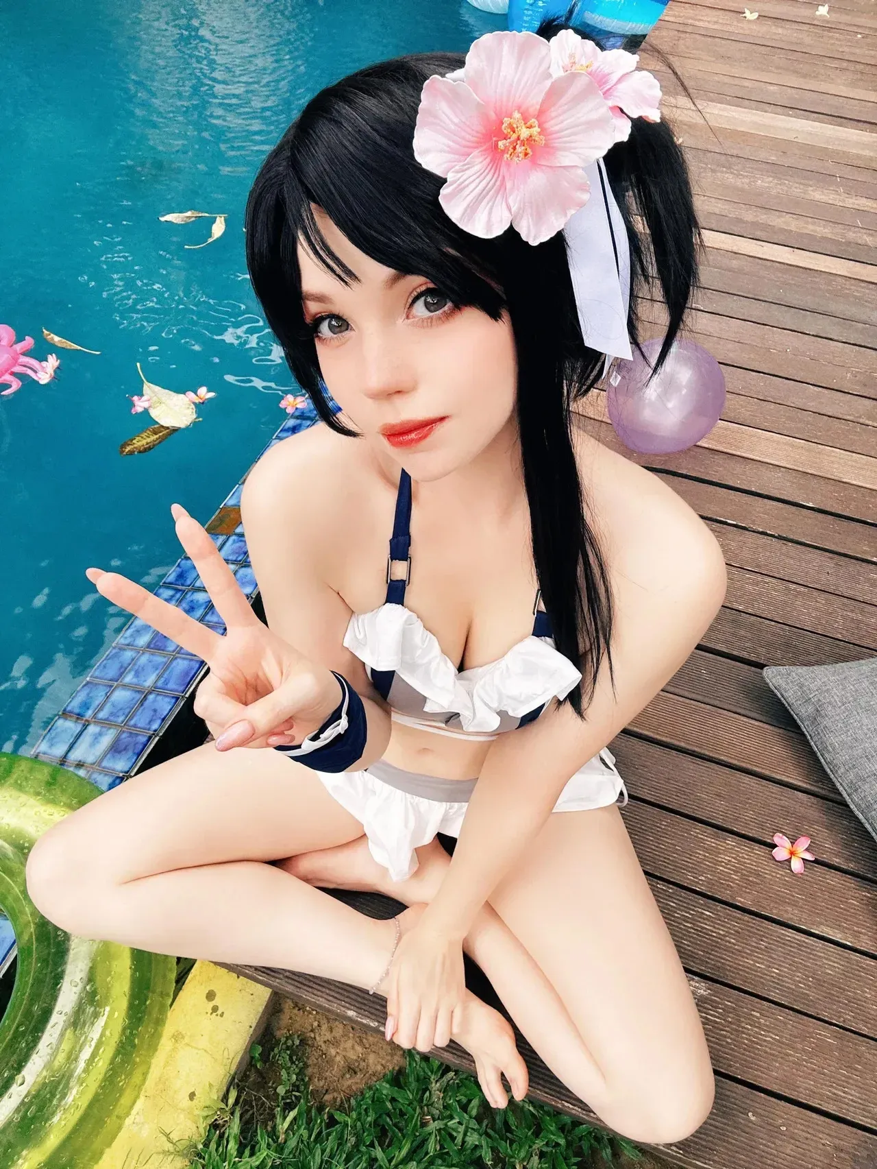 Caticornplay Hóa Thân Thành Tifa Lockhart Gợi Cảm Trong Final Fantasy VII Khiến Fan Ngất Ngây