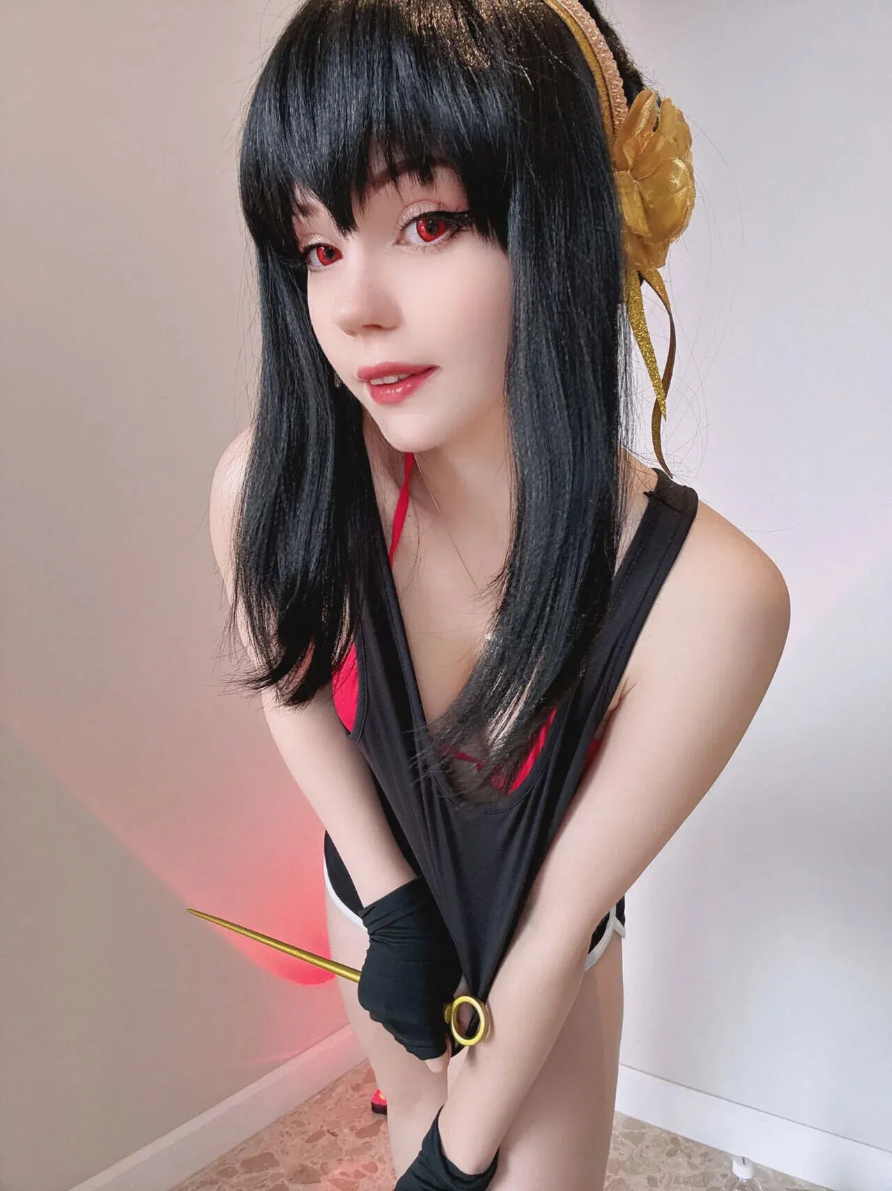 Caticornplay Hóa Thân Tuyệt Đẹp Thành Yor Forger – Sát Thủ Gợi Cảm Trong Spy x Family