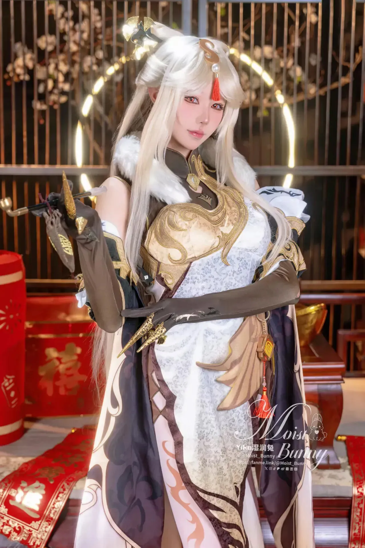 Cosplay Ningguang Đẹp Mê Hồn Của Yaokoututu Khiến Fan Genshin Phát Sốt