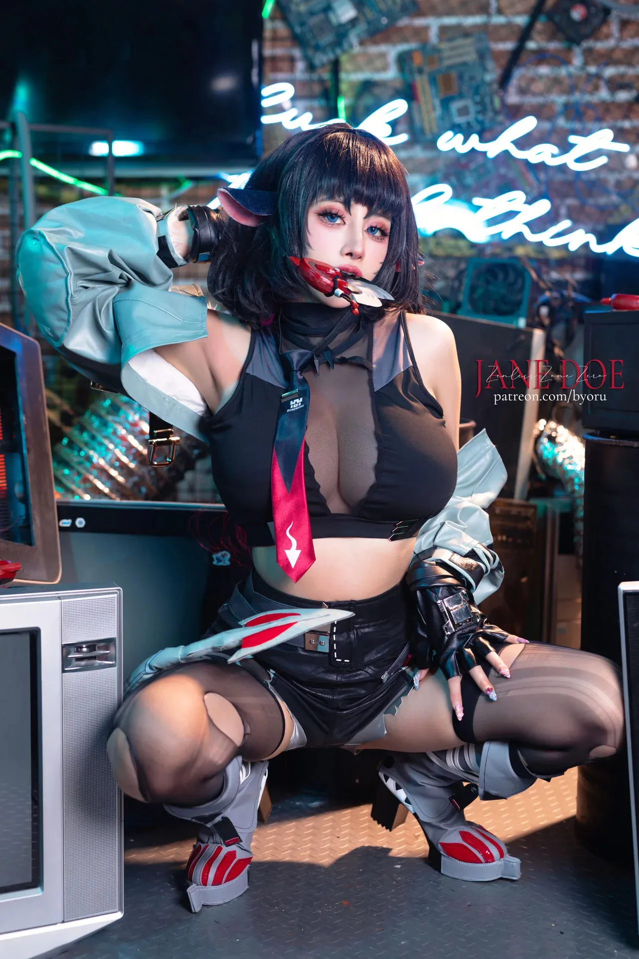 Ngỡ Ngàng Trước Màn Cosplay Jane Doe Từ Zenless Zone Zero Của Byoru