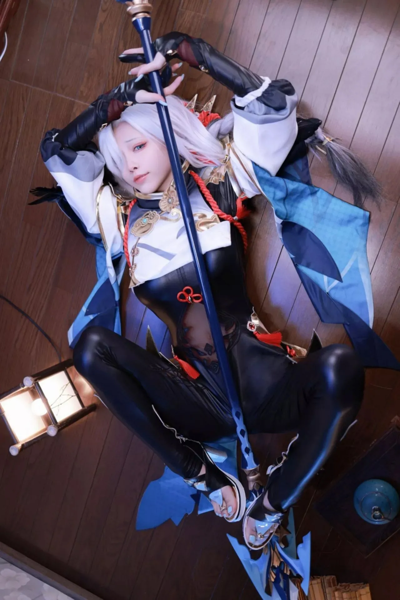 Vẻ Đẹp Thần Tiên Của Shenhe Qua Ống Kính Cosplayer 水淼Aqua