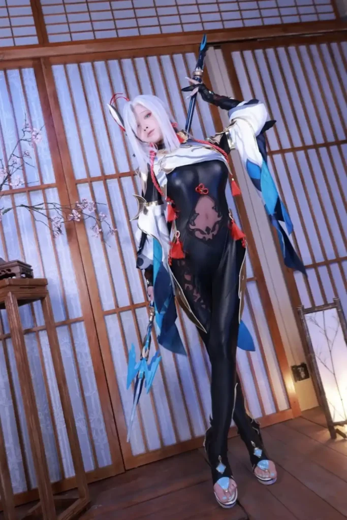 Vẻ Đẹp Thần Tiên Của Shenhe Qua Ống Kính Cosplayer 水淼Aqua