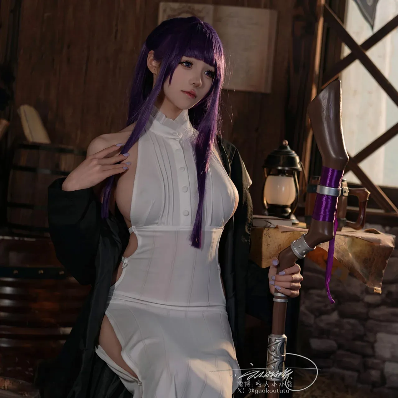Yaokoututu Hóa Thân Thành Fern Cực Ấn Tượng Trong Cosplay Sousou No Frieren