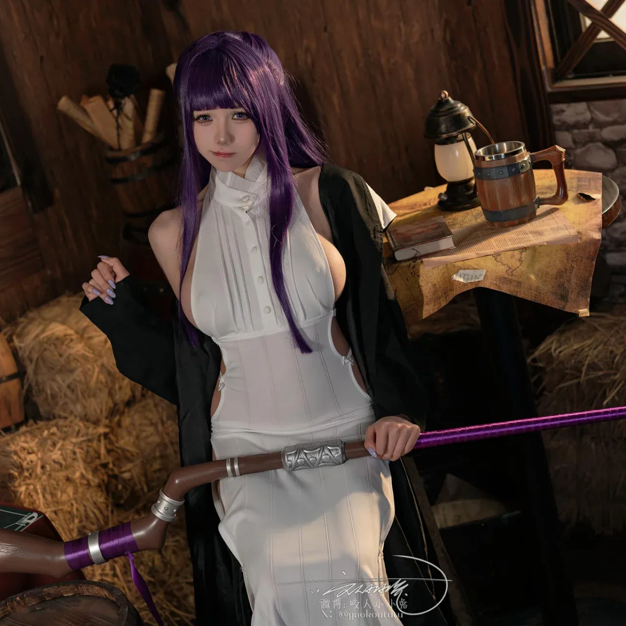 Yaokoututu Hóa Thân Thành Fern Cực Ấn Tượng Trong Cosplay Sousou No Frieren